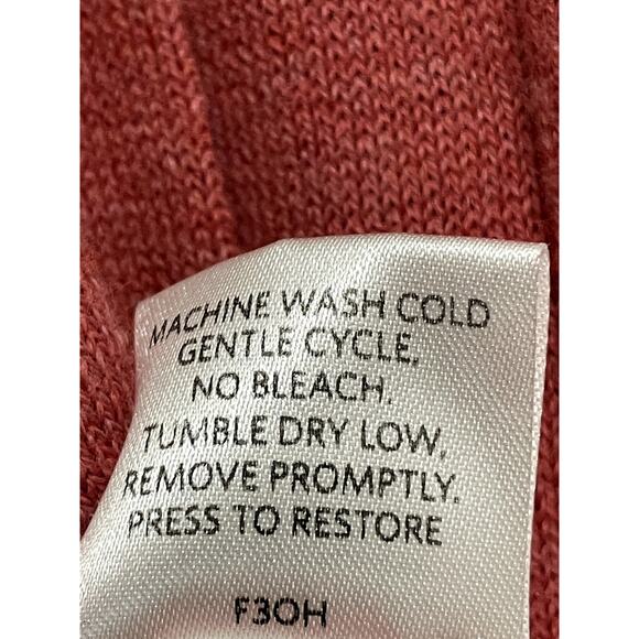 EILEEN FISHER Pink Cardigan Size XL 100% Cotton - Picture 7 of 7